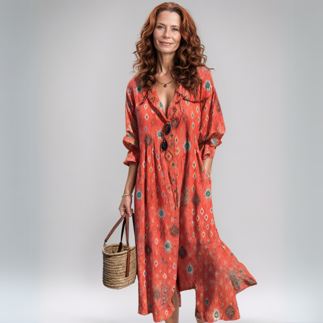 Charlotte | Lightweight boho maxi dresses for summer days