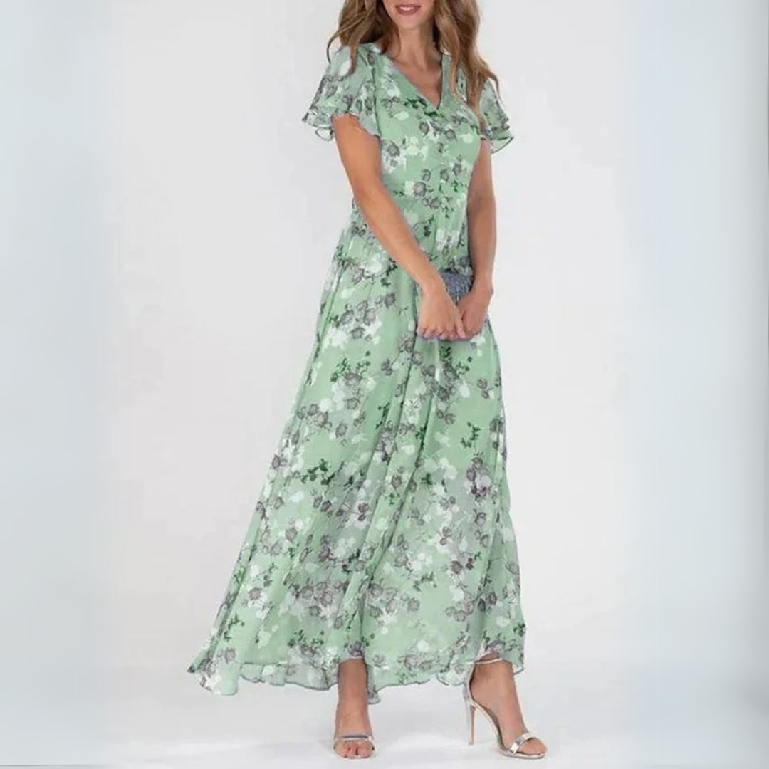 Renee | Colorful Maxi Dress
