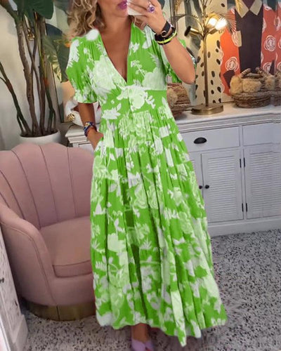 Emma | Vibrant Floral Dress