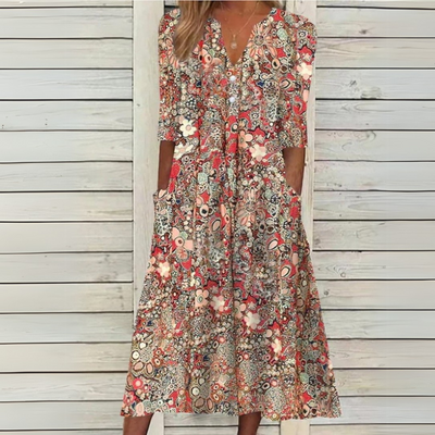 Livia | Stunning summer dress for natural elegance