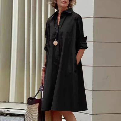 Denise | Elegant Polo Dress in Premium Cotton