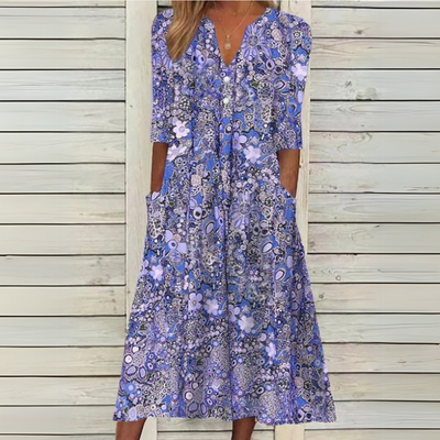 Livia | Stunning summer dress for natural elegance