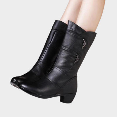 Violette | Zip-Up Ankle Boots