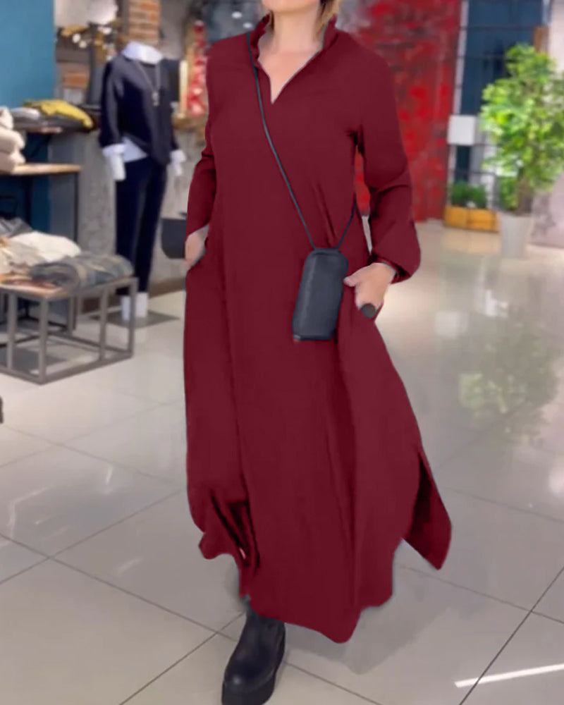 Janet | Stylish Long Dresses with Slit