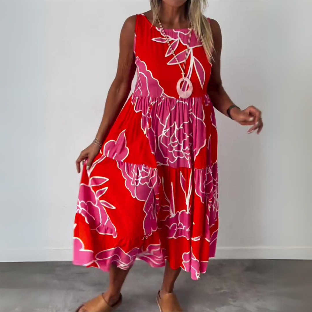 Dexie | Elegant Dresses with Flowers in a Comfortable Silhouette