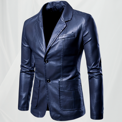 Clyde | Elegant leather blazer