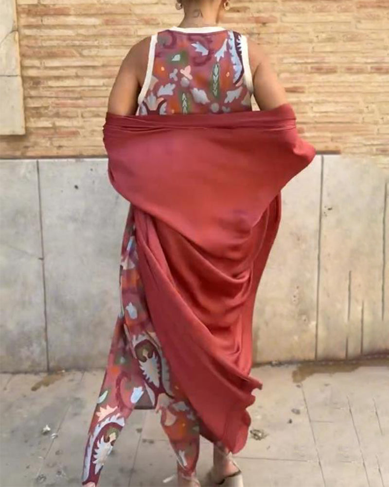 Aria | Two-Piece Urban Style Printed Set