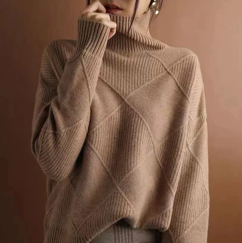 Bernice | Turtleneck Knit Sweater