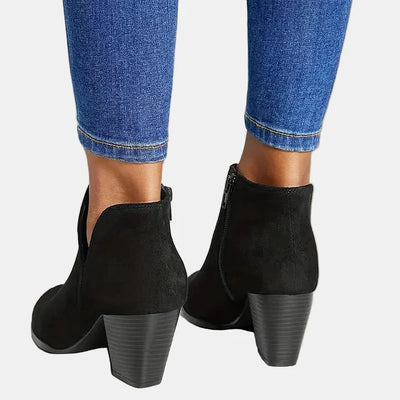 Eleanora | Block Heel Ankle Boots