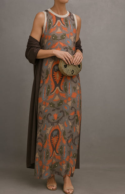 Isabella | Elegant Evening Dress With Stole