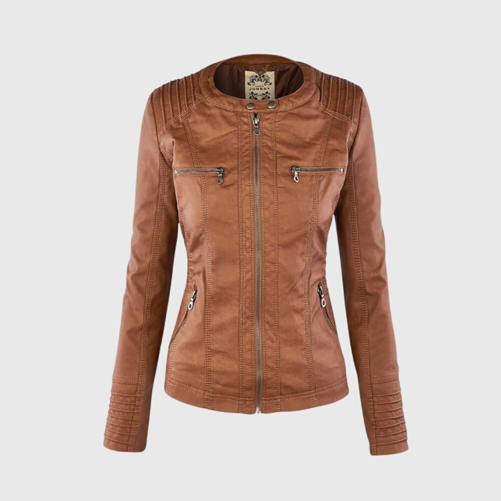Caroline | The stylish and unique leather jacket