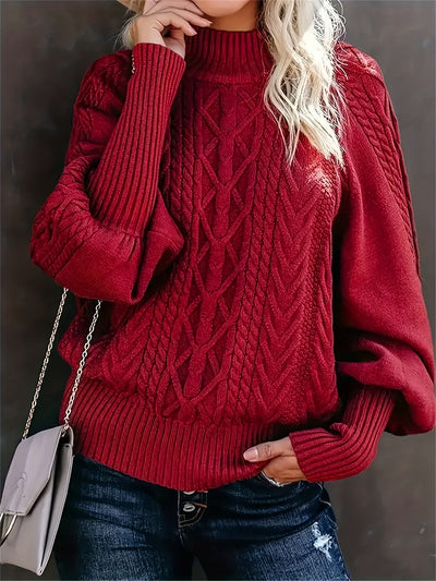 Bessie | Casual Long Sleeve Knitted Sweater