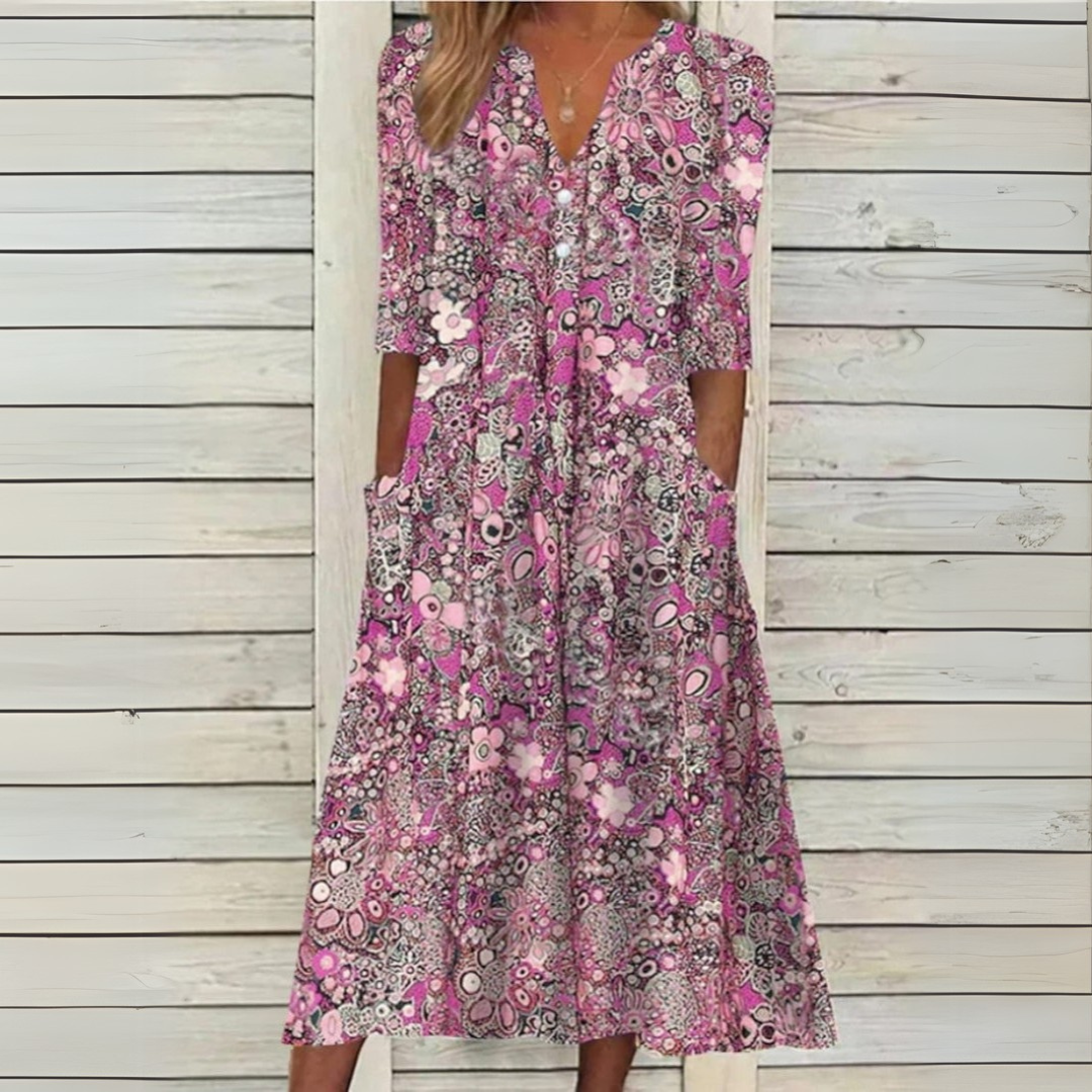 Livia | Stunning summer dress for natural elegance