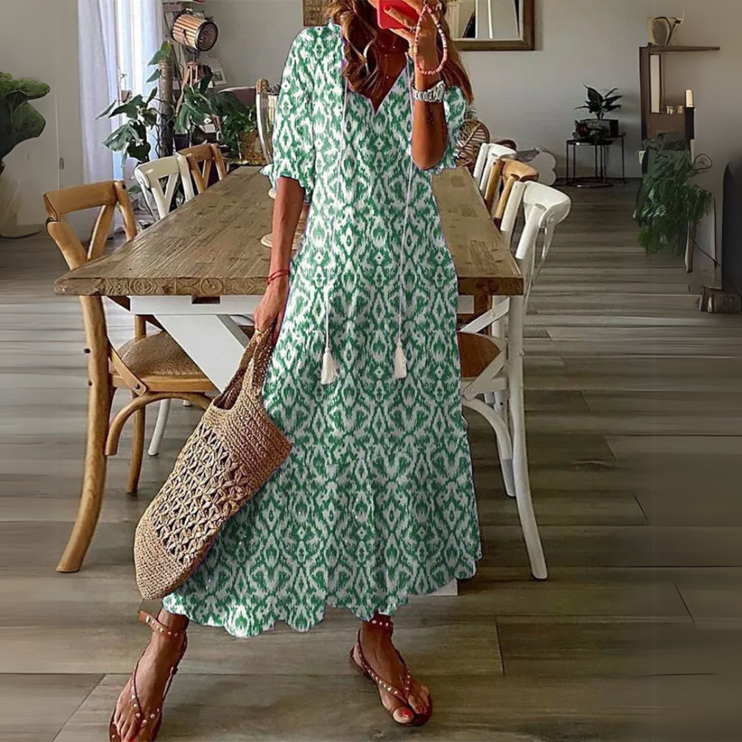 Isabella | Boho Lichotivé Maxi Dress