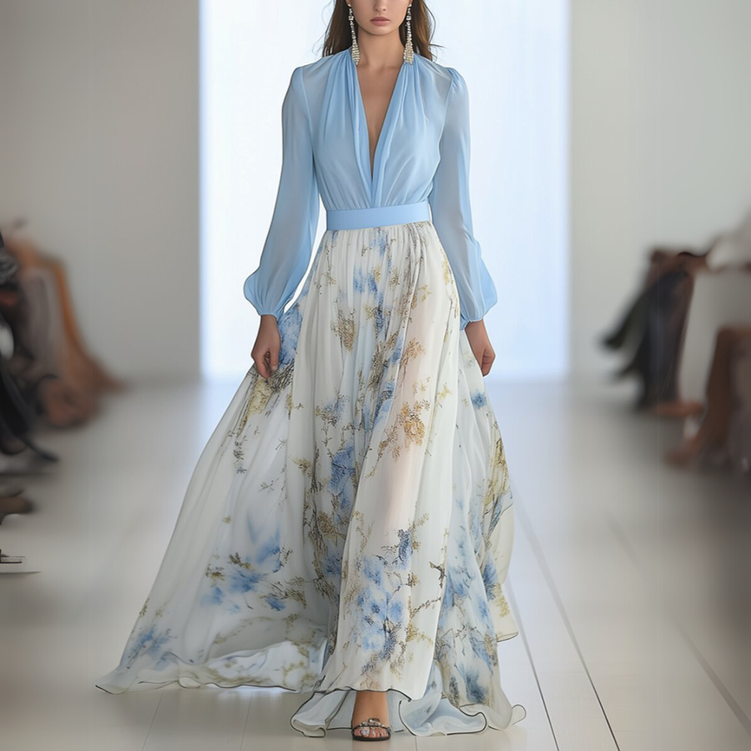 Sheila | Maxi dress with floral pattern