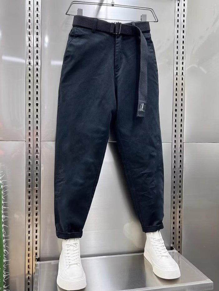 Bruce | Casual Pants with Belt