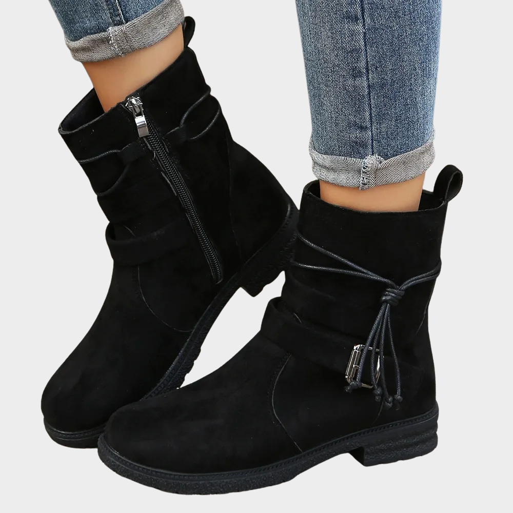 Ardith | Low Heel Ankle Boots