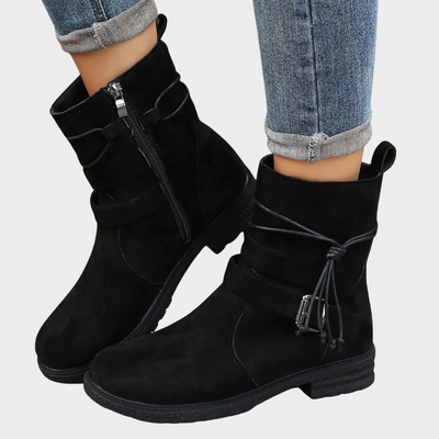 Ardith | Low Heel Ankle Boots