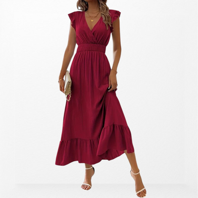 Tereza | Elegant Dress with a Simple Line