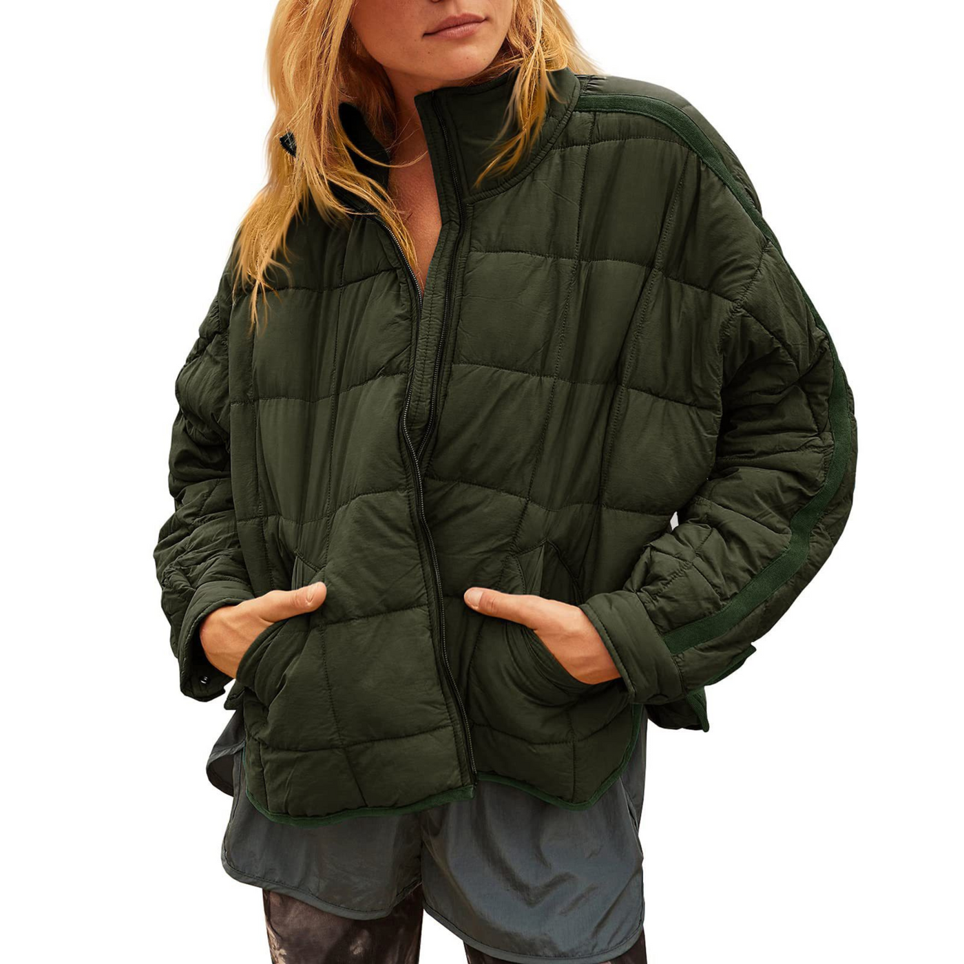 Kyla | Lightweight Compact Zip Puffer Jacket