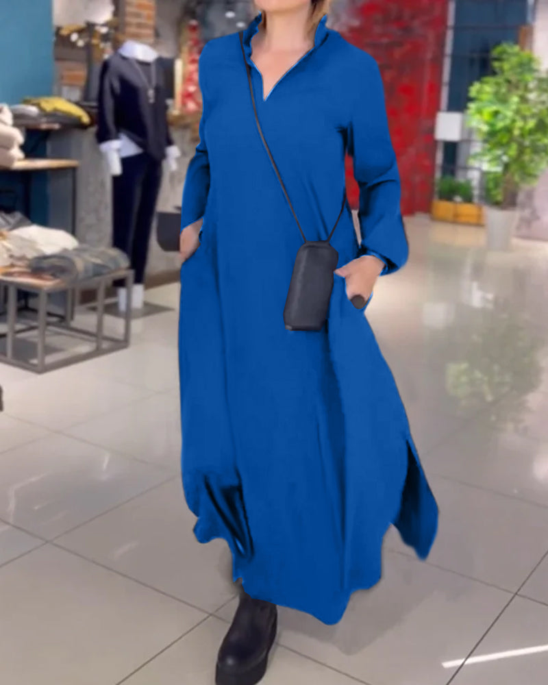 Janet | Stylish Long Dresses with Slit