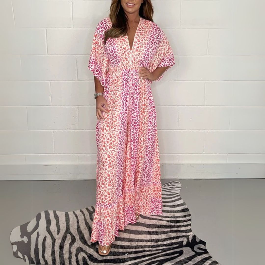 Oaklynn | Colorful and Comfortable Dress with a Beautiful Cut