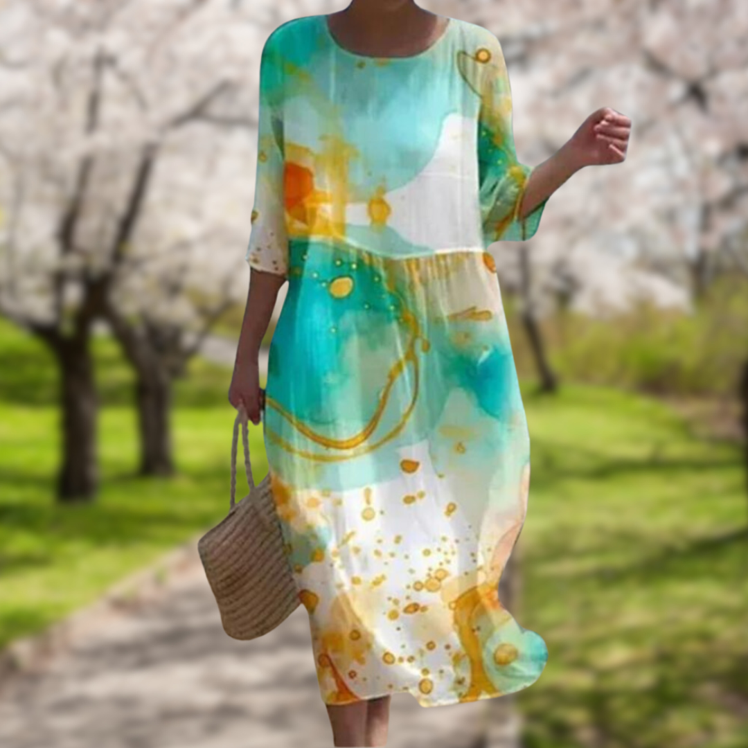 Tereza | Elegant dresses with a tummy-covering effect