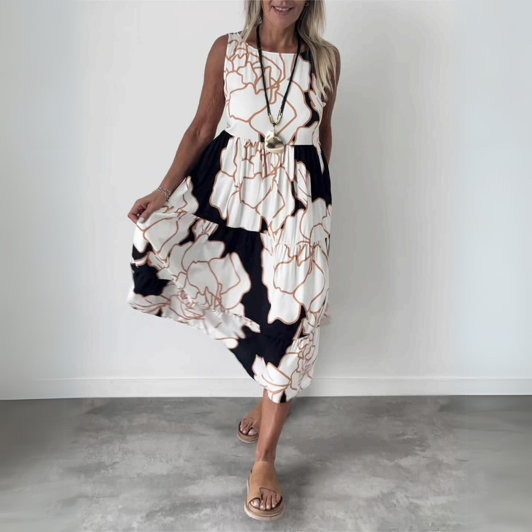 Dexie | Elegant Dresses with Flowers in a Comfortable Silhouette