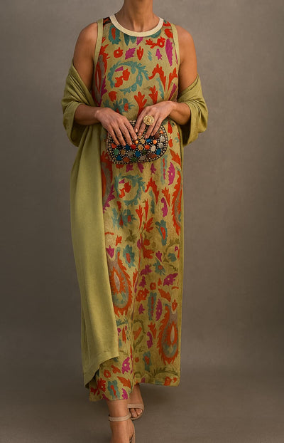 Isabella | Elegant Evening Dress With Stole