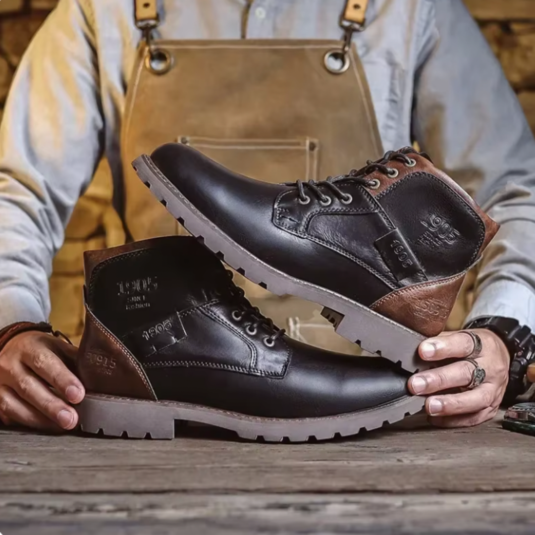 Geoffrey | Vintage Leather Boots