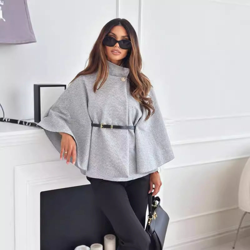 Phyllis | Chic Butterfly Jacket with Belt