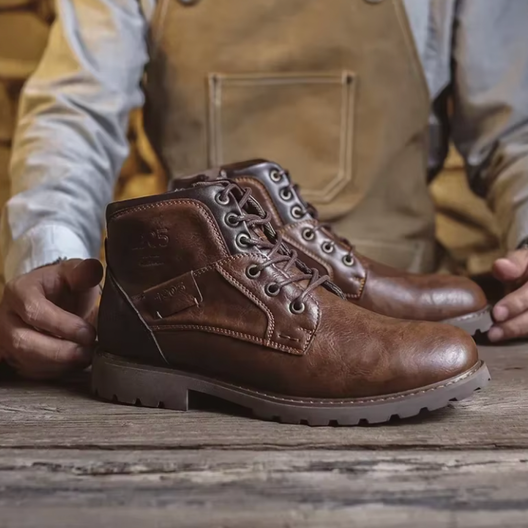 Geoffrey | Vintage Leather Boots