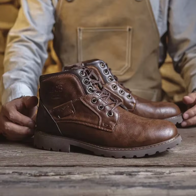 Geoffrey | Vintage Leather Boots