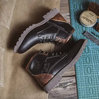 Geoffrey | Vintage Leather Boots