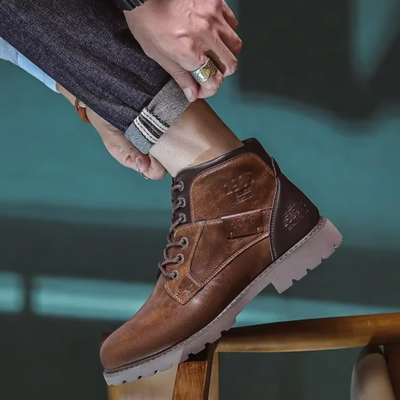 Geoffrey | Vintage Leather Boots