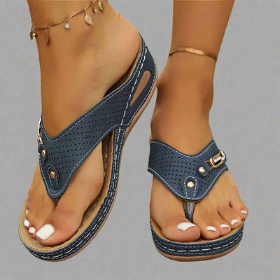 Rose | Retro Slippers for Women with Arch Support – Comfortable and Stylish