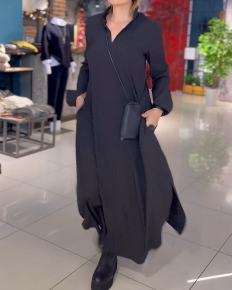 Janet | Stylish Long Dresses with Slit