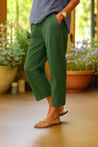Harper | Summer Linen and Cotton Pants