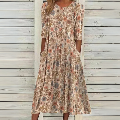 Livia | Stunning summer dress for natural elegance