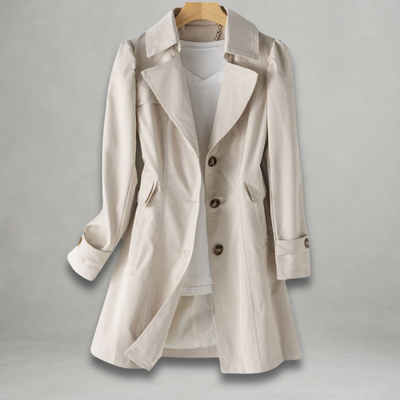 Dani | Stylish Longline Button-Down Coat