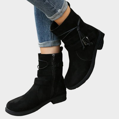 Ardith | Low Heel Ankle Boots