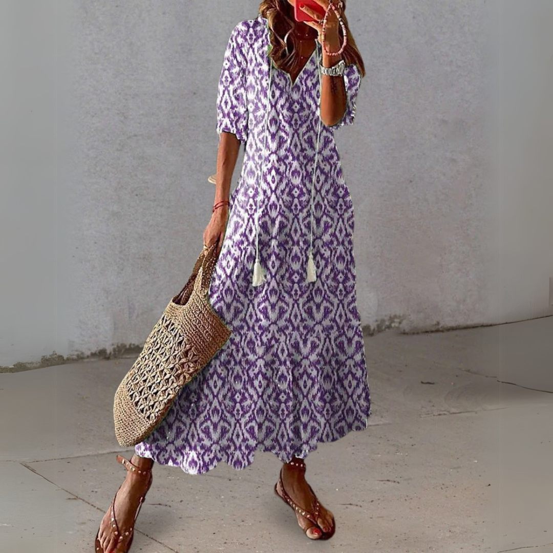 Isabella | Boho Lichotivé Maxi Dress