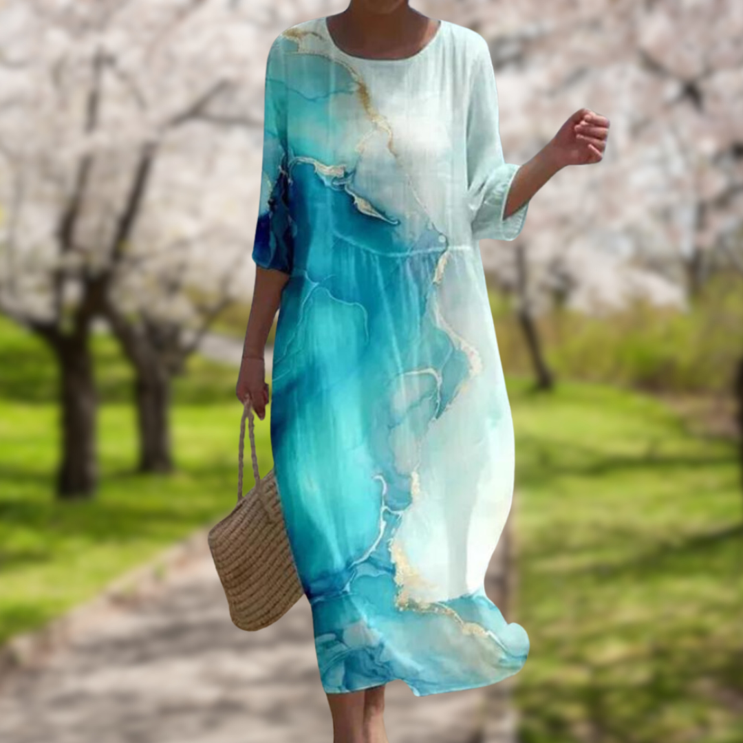 Tereza | Elegant dresses with a tummy-covering effect