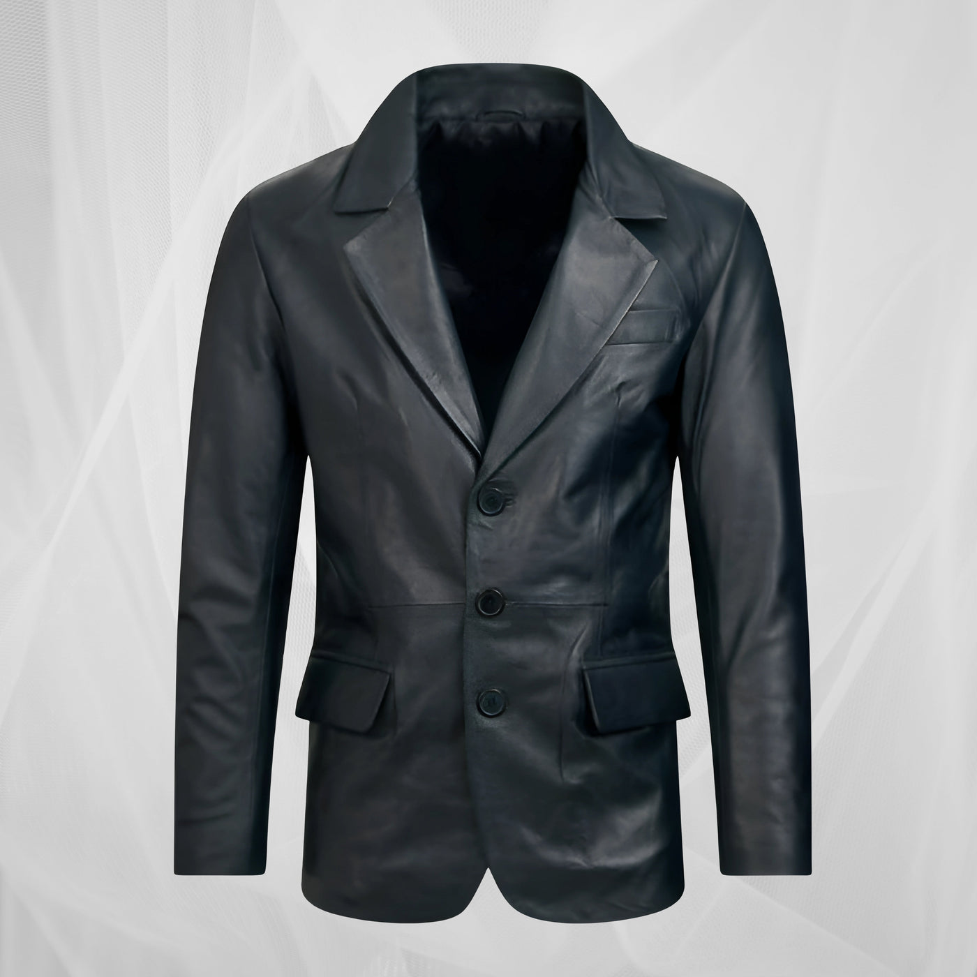 Gilbert | An elegant leather jacket for a sophisticated style