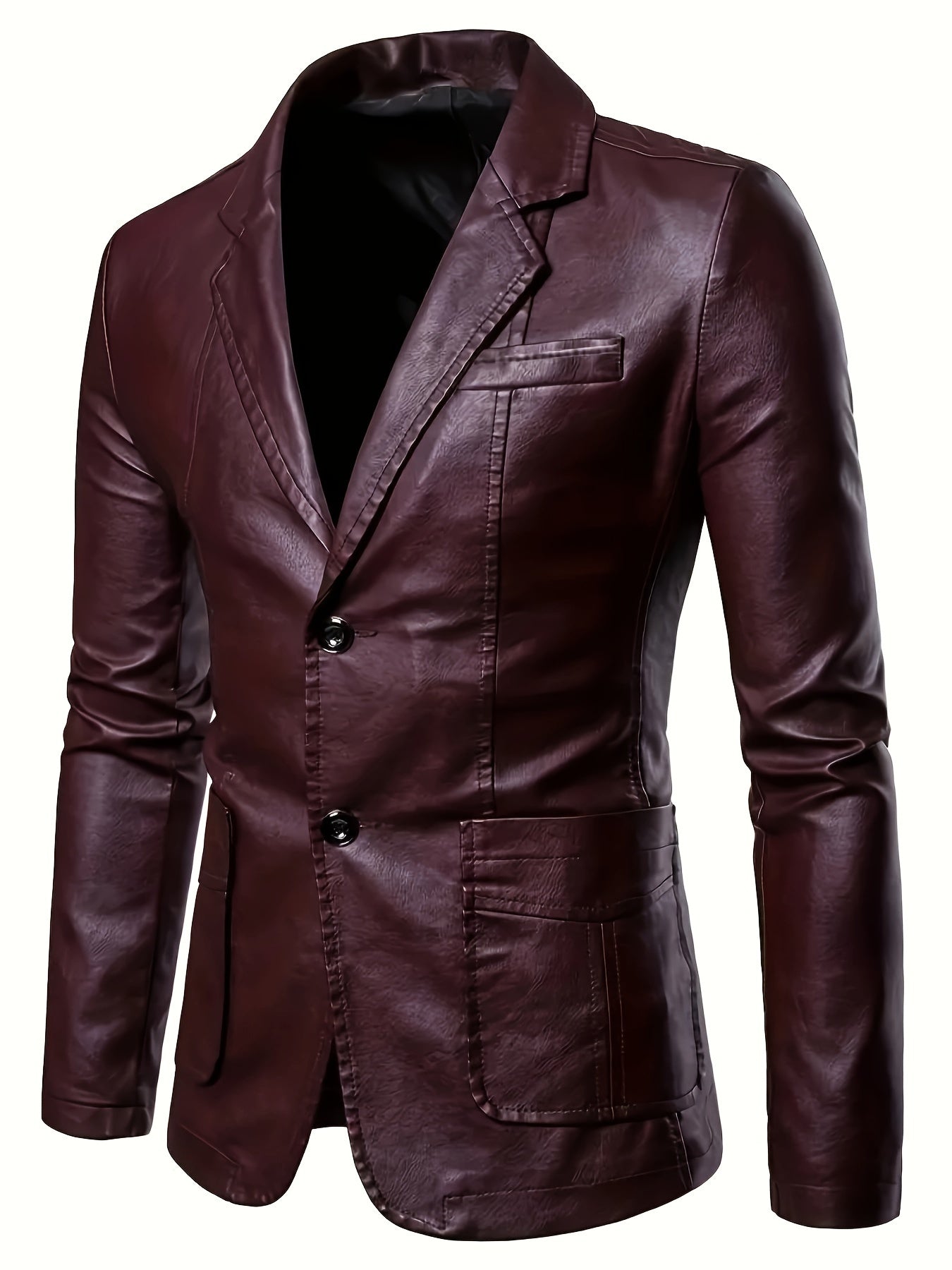 Clyde | Elegant leather blazer