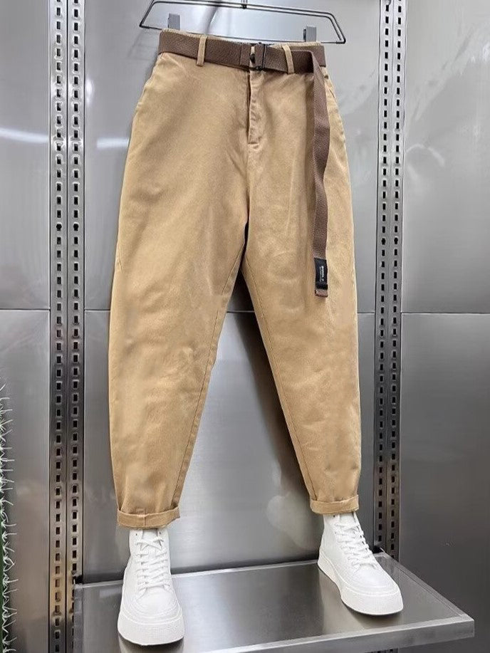 Bruce | Casual Pants with Belt