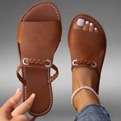 Katelina | Flat sandals made from high-quality materials