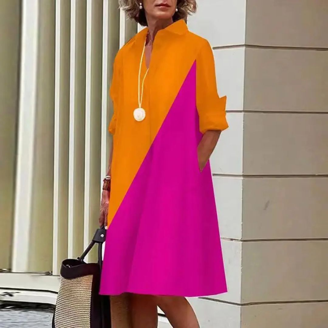 Denise | Elegant Polo Dress in Premium Cotton