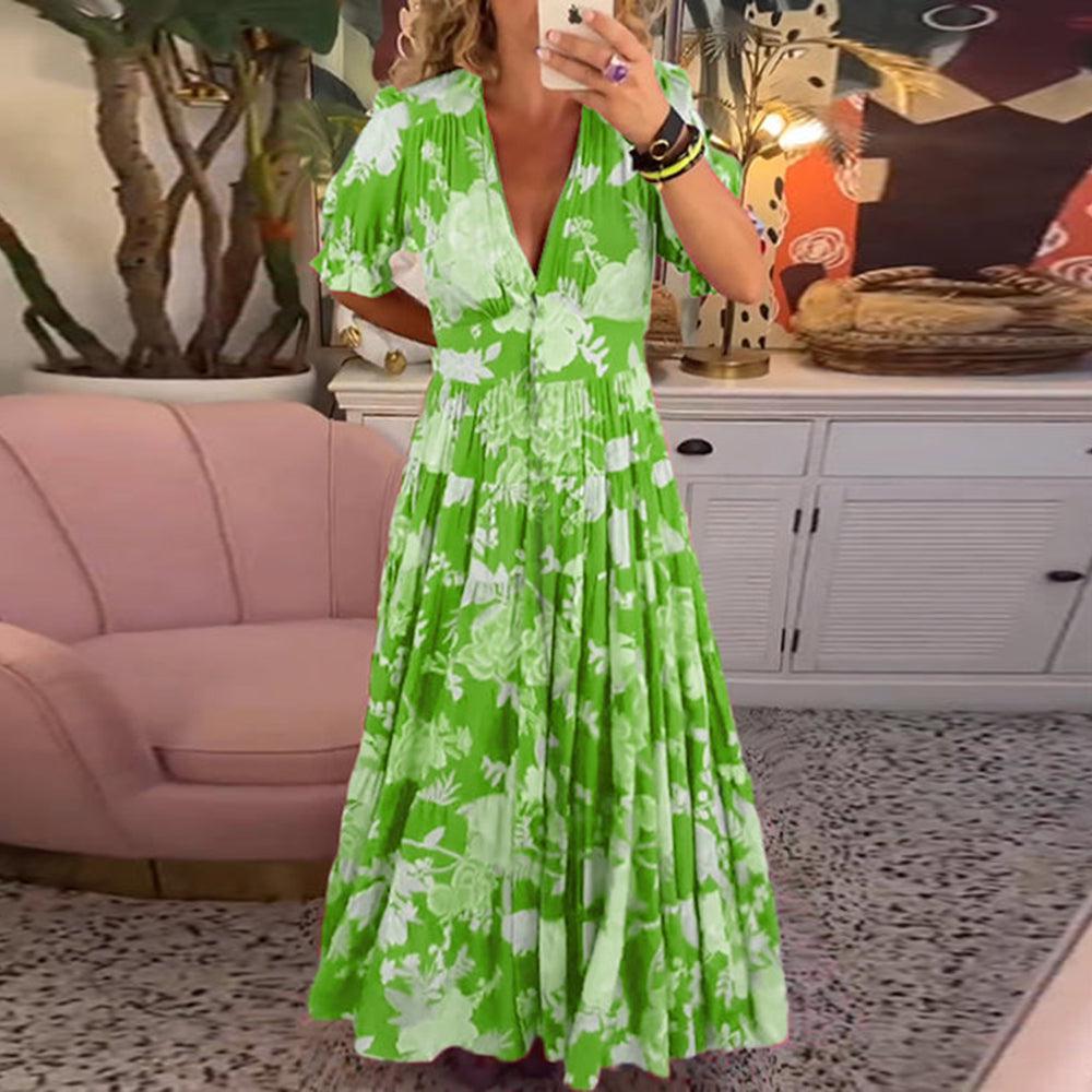 Emma | Vibrant Floral Dress