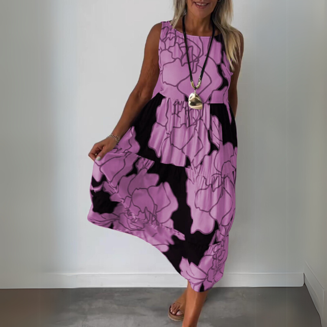 Dexie | Elegant Dresses with Flowers in a Comfortable Silhouette